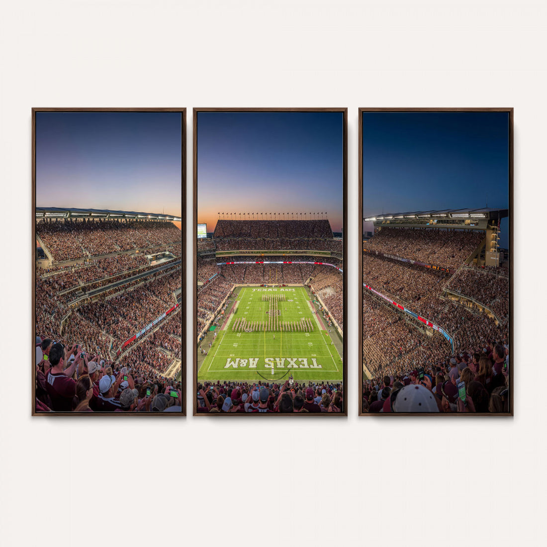 Kyle Field Wall Art Print | Large Texas A&M Aggies Football Stadium Canvas Print