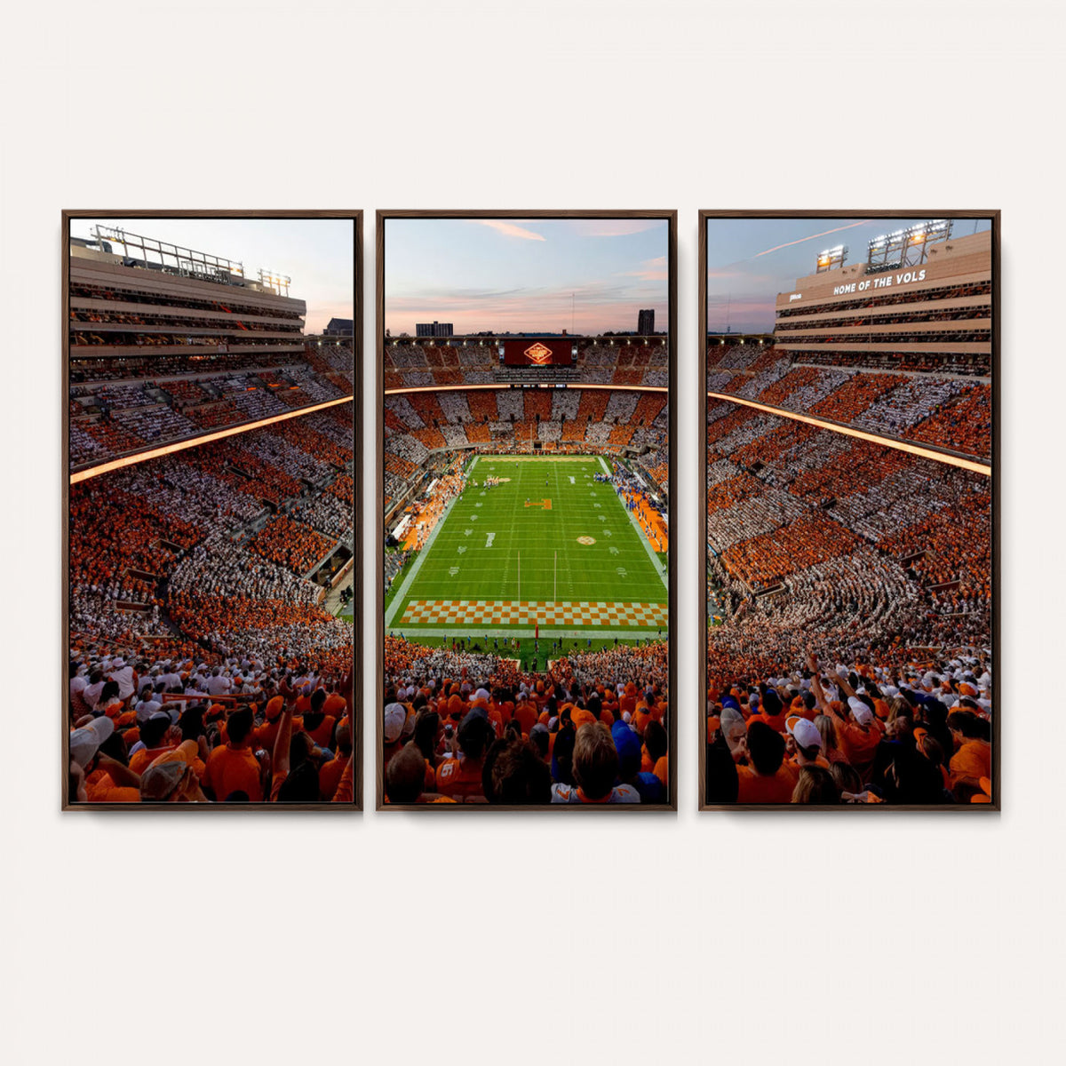 37160229-MGV-CV-36X24 - Tennessee Neyland Stadium Wall Art, Sports Arena Canvas, Family Room Wall Decor
