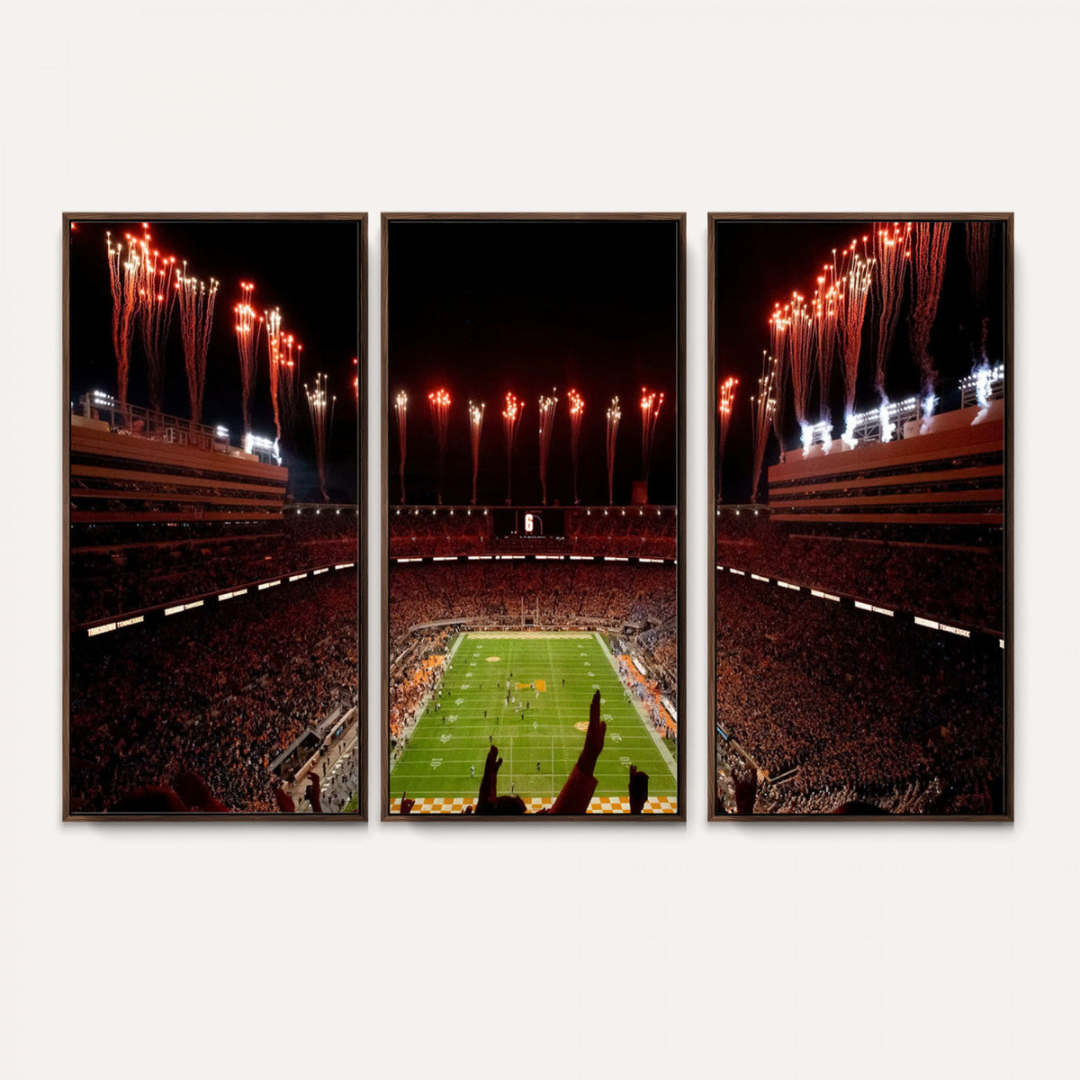 73358115-MGV-CV-36X24 - Tennessee Neyland Stadium Wall Art, Sports Arena Canvas, Man Cave Wall Decor