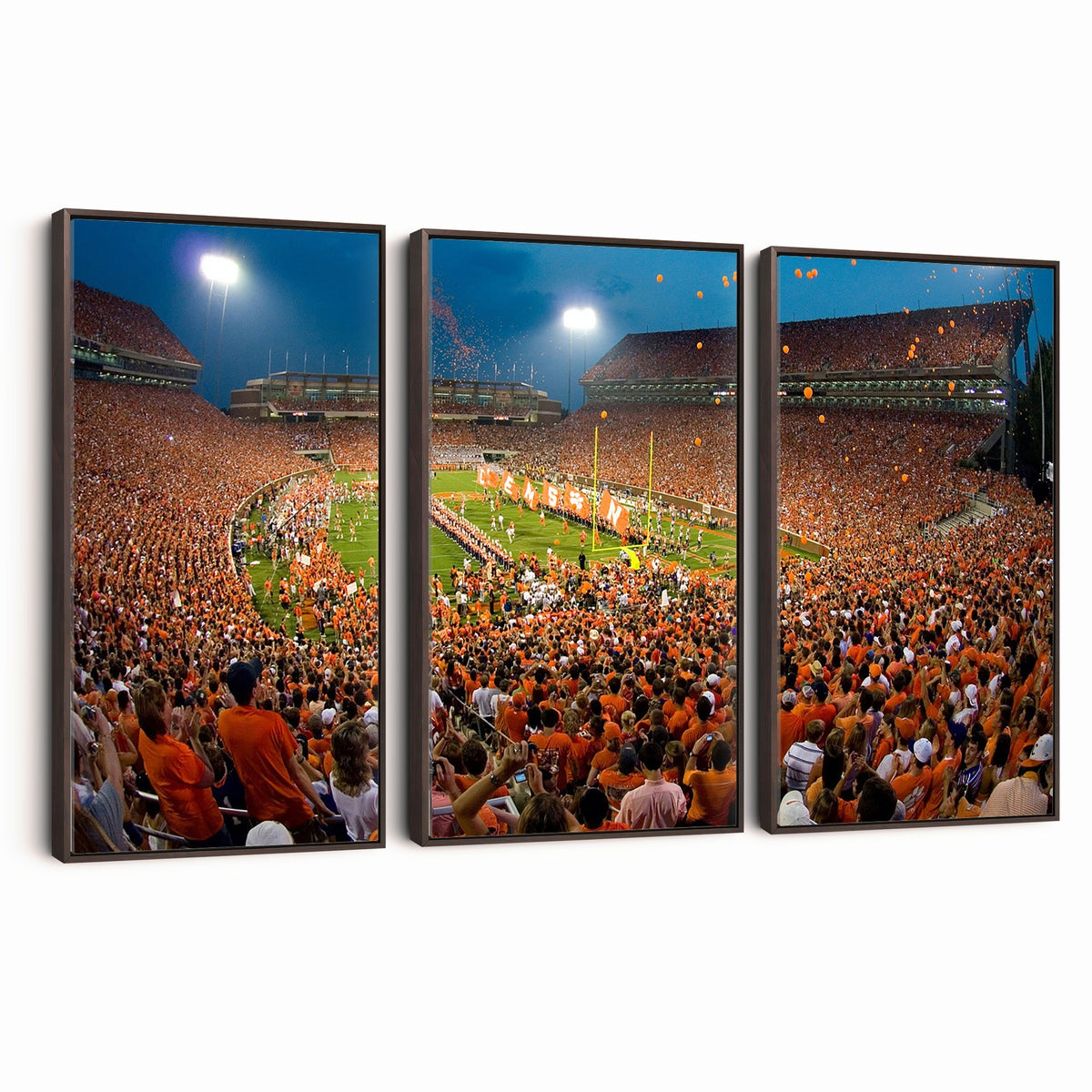 42850097-MGV-CV-24X16 - Clemson Tigers Memorial Stadium Wall Art Canvas Print
