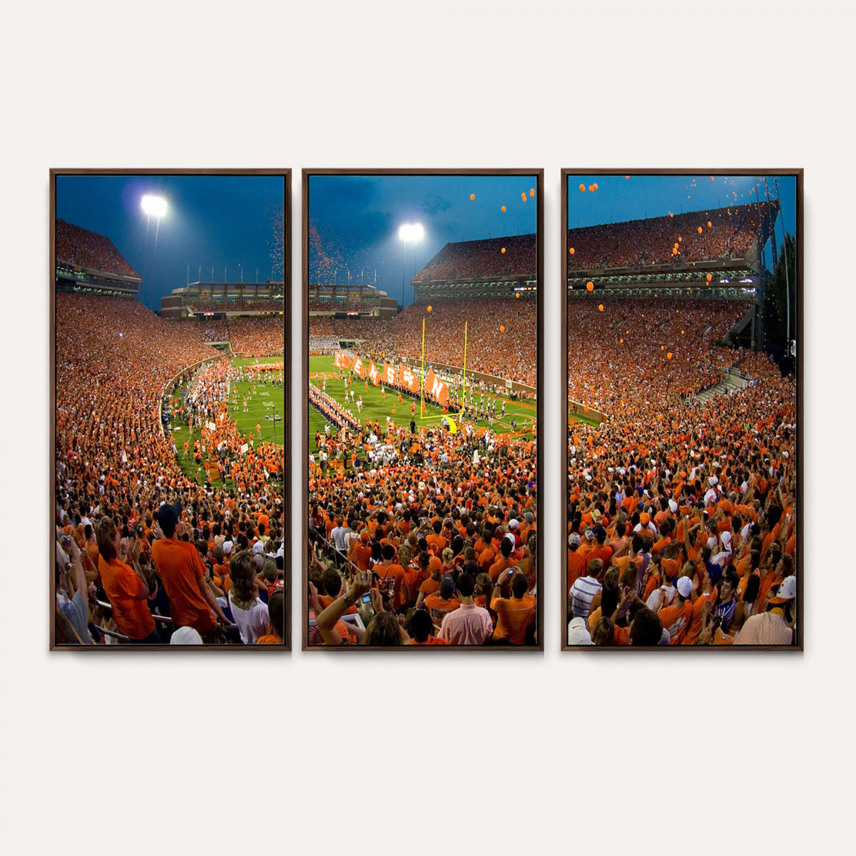 42850097-MGV-CV-36X24 - Clemson Tigers Memorial Stadium Wall Art Canvas Print