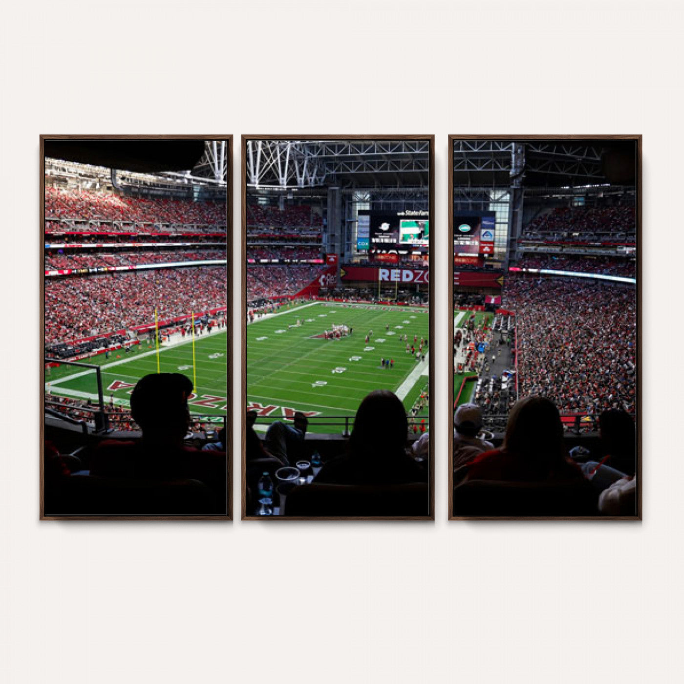 84196298-MGV-CV-36X24 - State Farm Stadium Canvas Wall Art, Arizona Cardinals Football Stadium Print, Glendale NFL Arena Photography Artwork