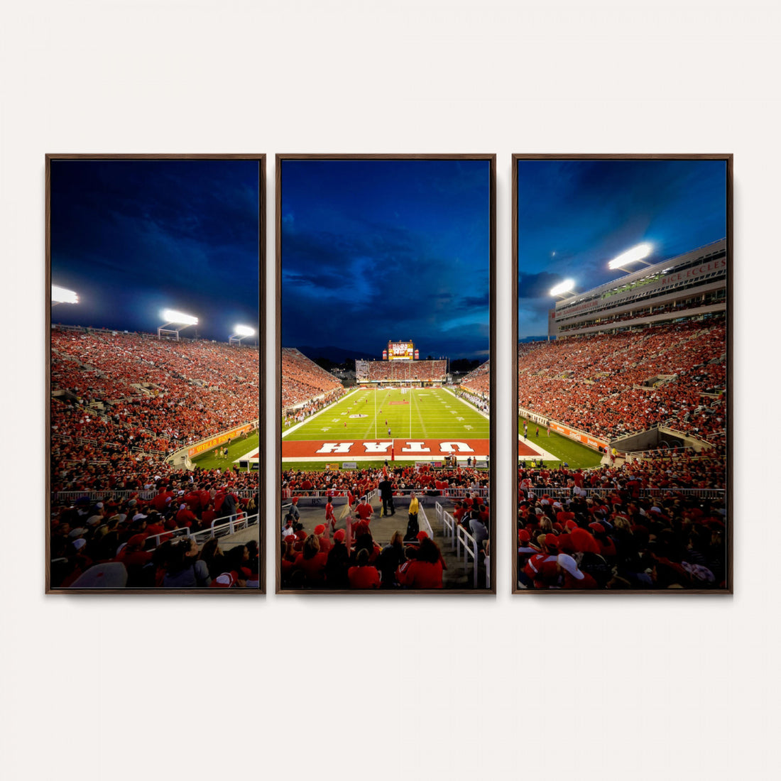 Rice-Eccles Stadium Wall Art Canvas Print - Utah Salt Lake City