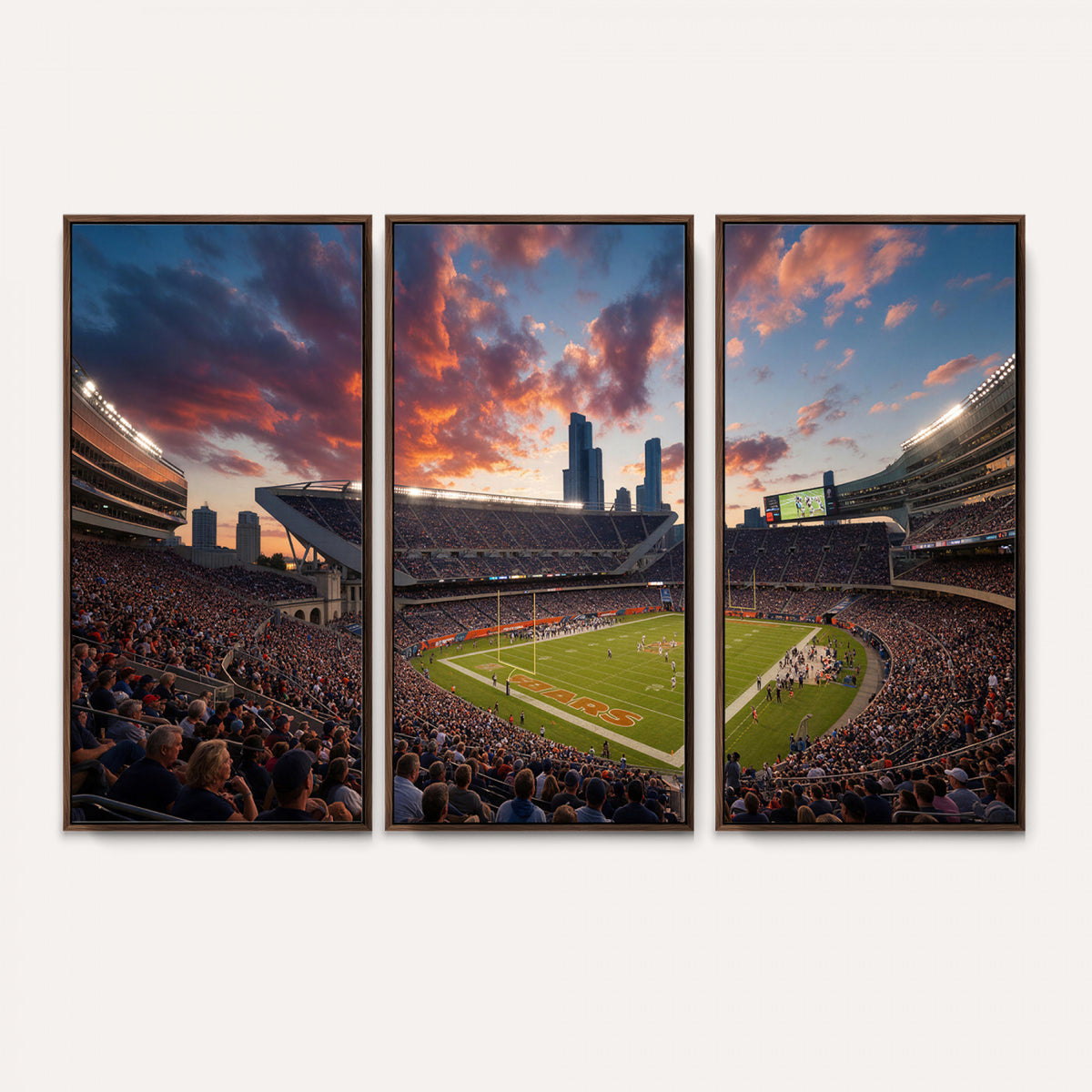 21104528-MGV-CV-36X24 - Stadium Wall Art Canvas Print