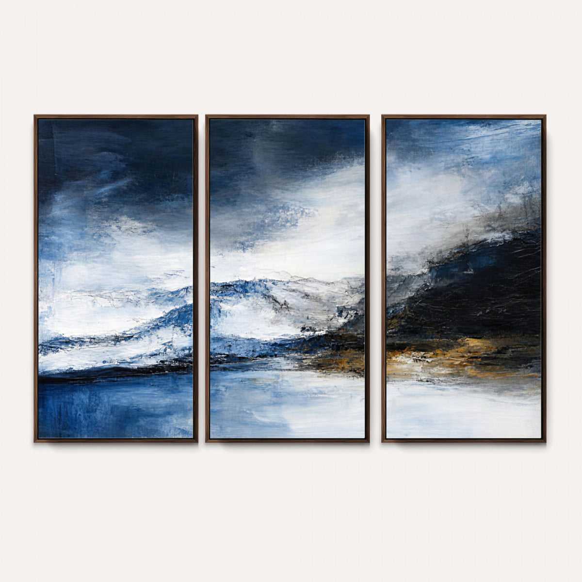 48142030-MGV-CV-36X24 - Extra Large Abstract Wall Art Canvas Print