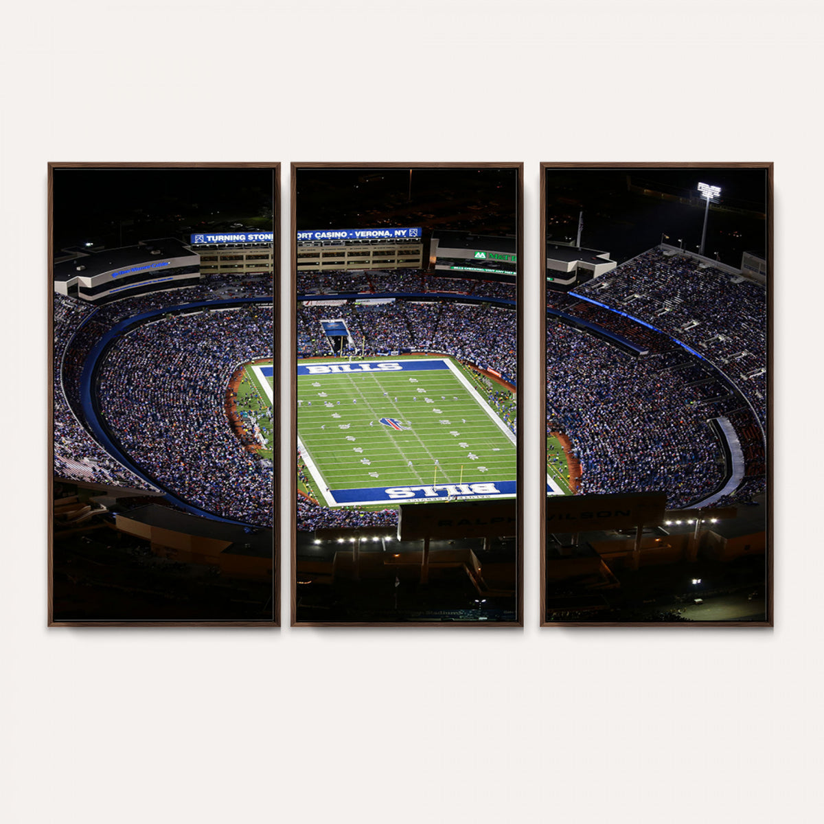 19030-MGV-CV-36X24 - Buffalo Bills NFL Football Team Print, Highmark Stadium