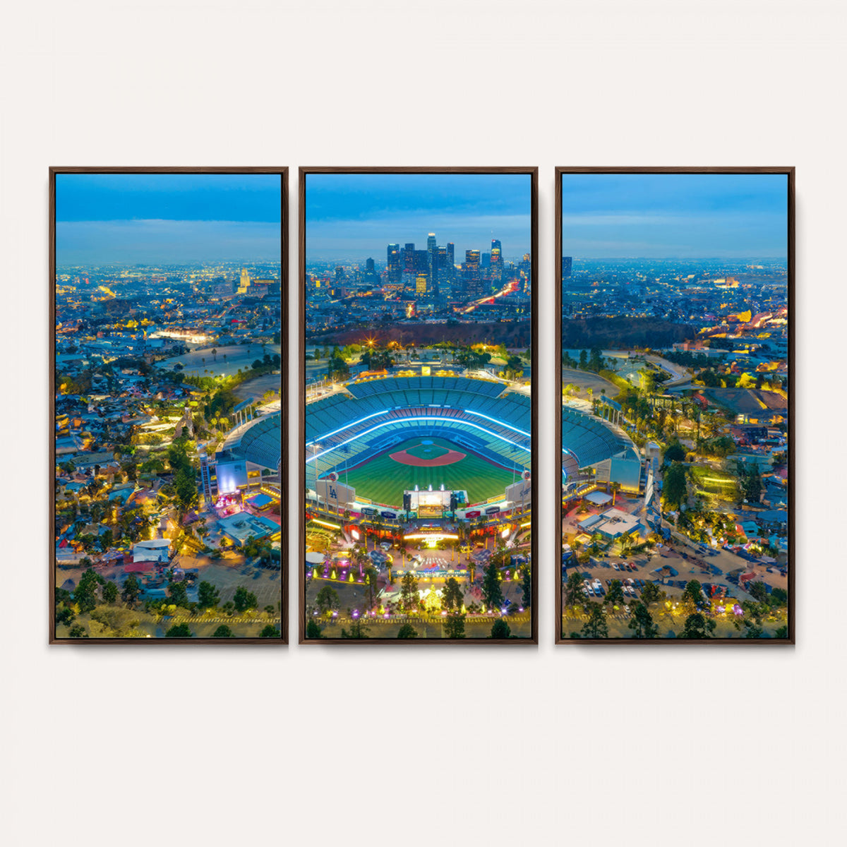 78144-MGV-CV-36X24 - Los Angeles Dodgers Wall Art Canvas, Dodger Stadium Wall Art