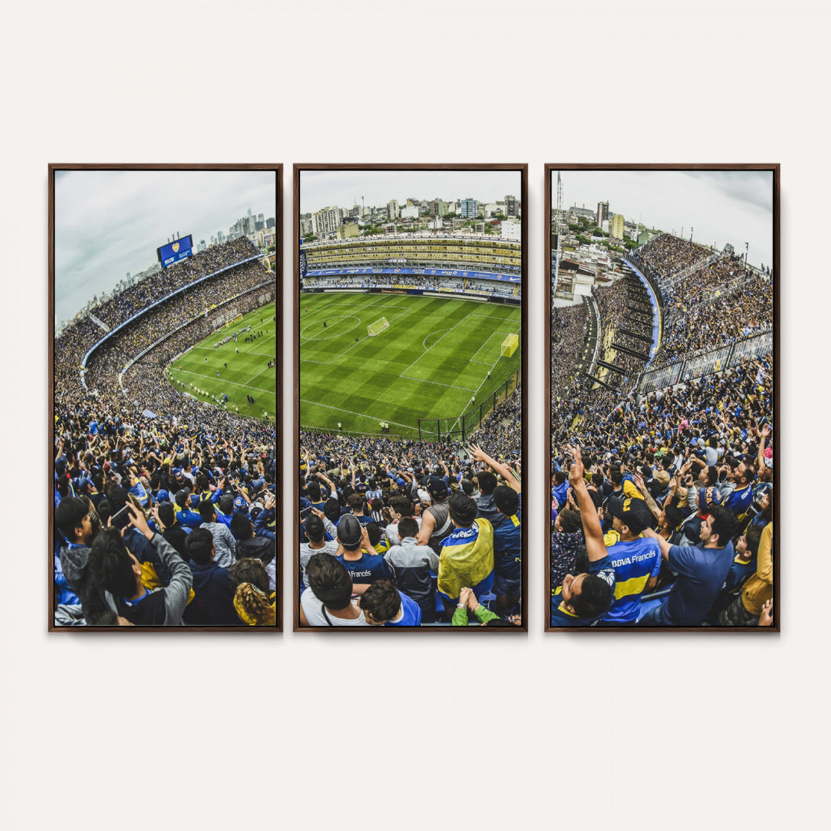 63839-MGV-CV-36X24 - Boca Juniors Soccer Team Print Wall Art, Buenos Aires Bombonera Stadium