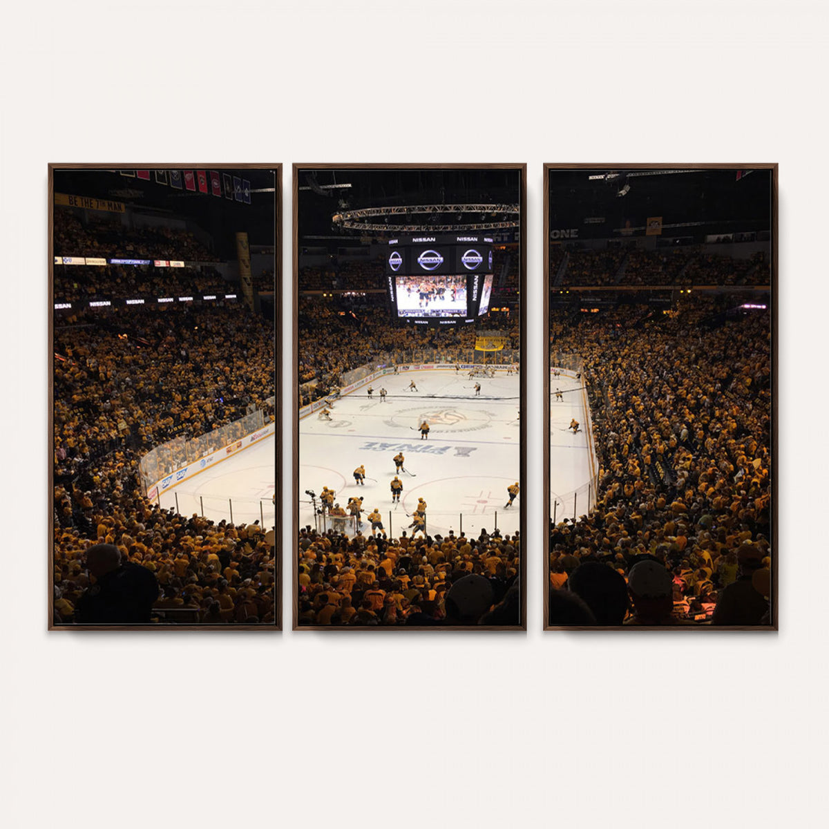 99407-MGV-CV-36X24 - Bridgestone Arena - Nashville Predators Hockey Team Print - Nashville Wall Art Canvas Print