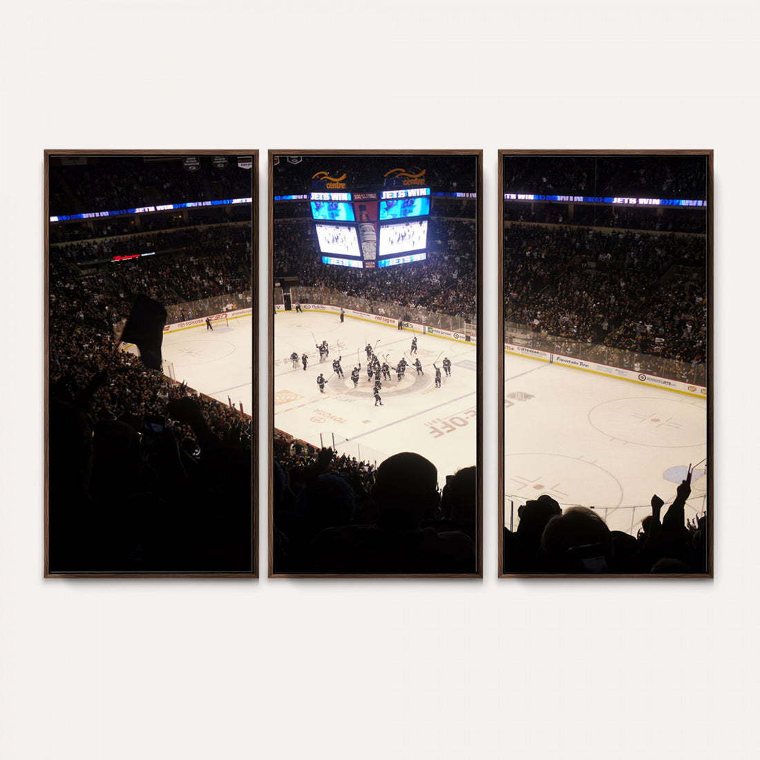 Canada Life Centre Wall Art, Winnipeg Jets Hockey Team