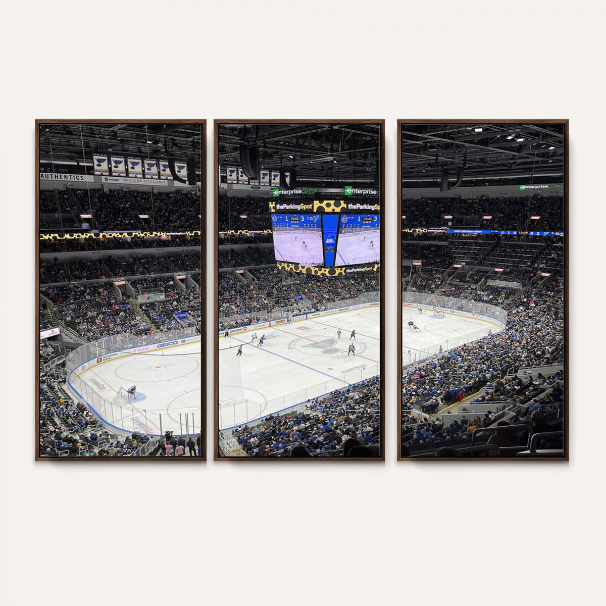 75222-MGV-CV-36X24 - Enterprise Center Missouri St. Louis Blues Hockey Stadium