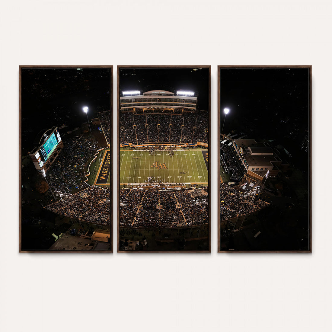 Wake Forest University Demon Deacons Canvas Print, Football Team Wall Art
