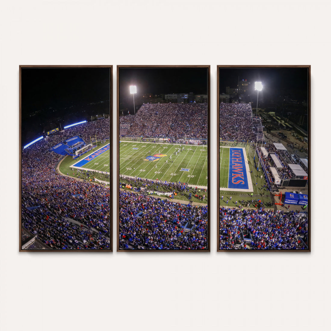 University of Kansas Jayhawks Football Team Print, Lawrence