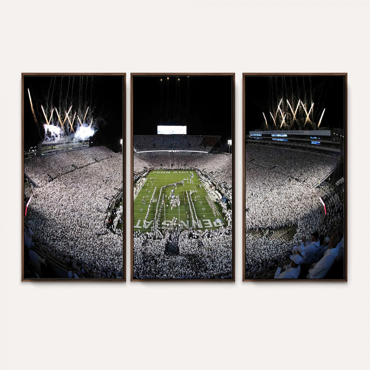 84537-MGV-CV-36X24 - Penn State Beaver Stadium Canvas Wall Art - Nittany Lions Football Print