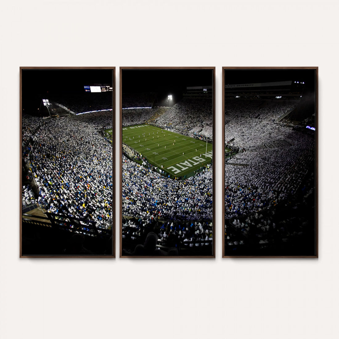 Penn State Football Stadium Wall Art, Beaver Stadium Canvas