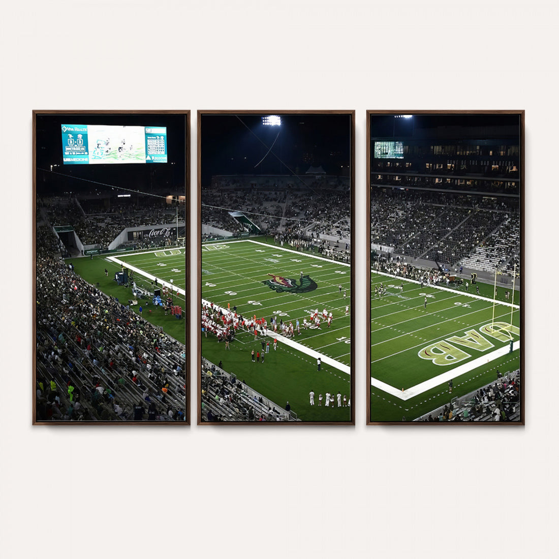 UAB Blazers Football Team Print, Birmingham Protective Stadium
