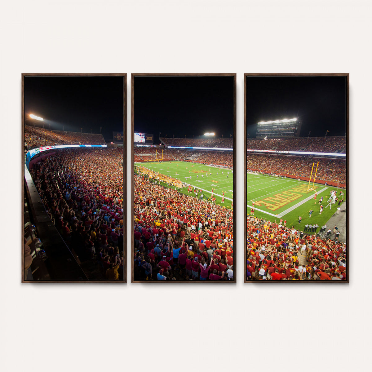 35139-MGV-CV-36X24 - Iowa State University Cyclones Canvas Print, Jack Trice Stadium
