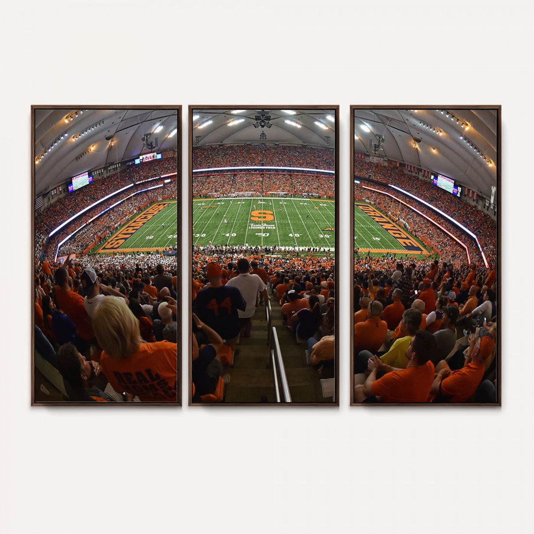 Syracuse University Orange Football Canvas Print, JMA Wireless Dome