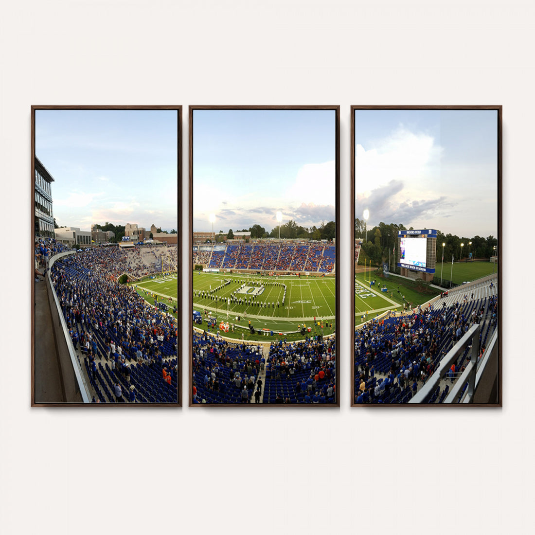 The Duke University Blue Devils Football Team Print, Durham
