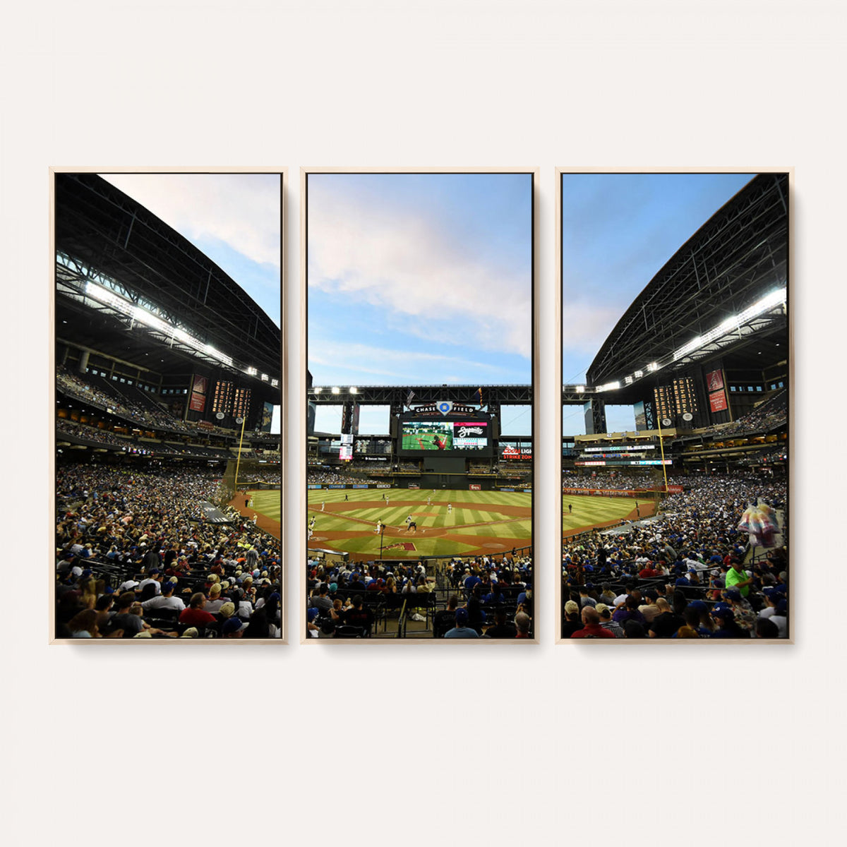 92672-MGV-CV-36X24 - Arizona Diamondbacks Team Print - Phoenix Chase Field