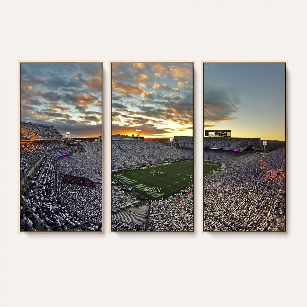 38807-MGV-CV-36X24 - Beaver Stadium Wall Art, Penn State Stadium Wall Art | Penn State Nittany Lions Football