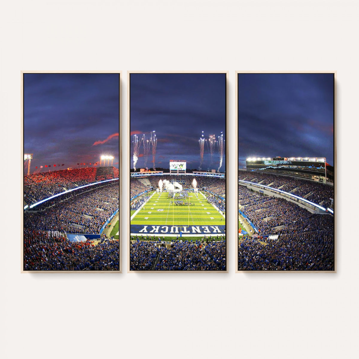 26008-MGV-CV-36X24 - Kroger Field Canvas Wall Art, Kentucky Stadium Wall Art