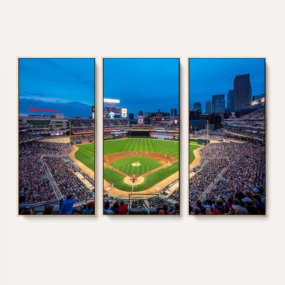 77273035-MGV-CV-36X24 - Target Field Stadium Wall Art Canvas Print, Minnesota Twins