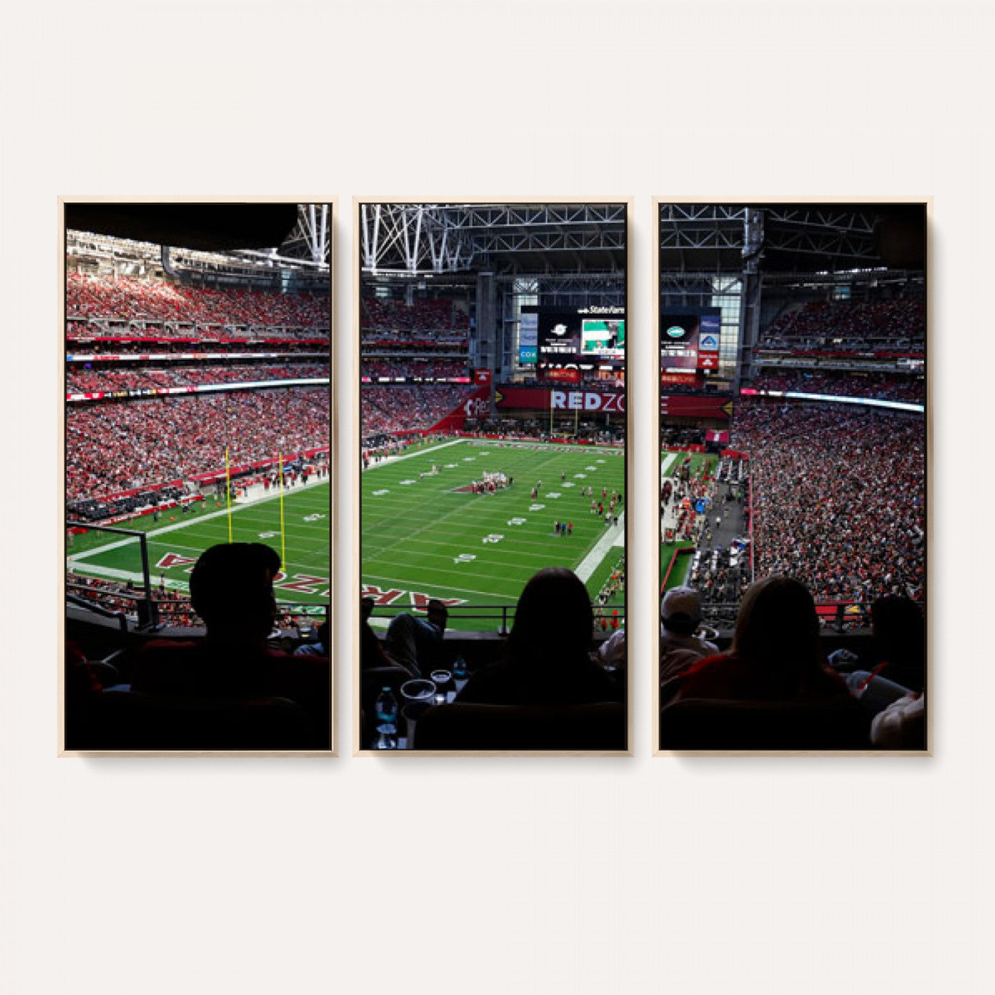 84196298-MGV-CV-36X24 - State Farm Stadium Canvas Wall Art, Arizona Cardinals Football Stadium Print, Glendale NFL Arena Photography Artwork