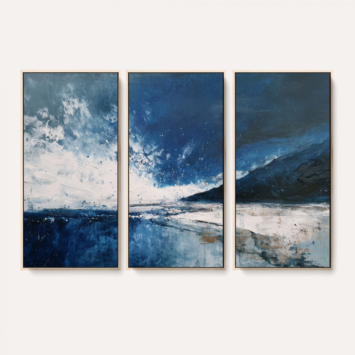 76136620-MGV-CV-36X24 - Extra Large Abstract Wall Art Canvas Print