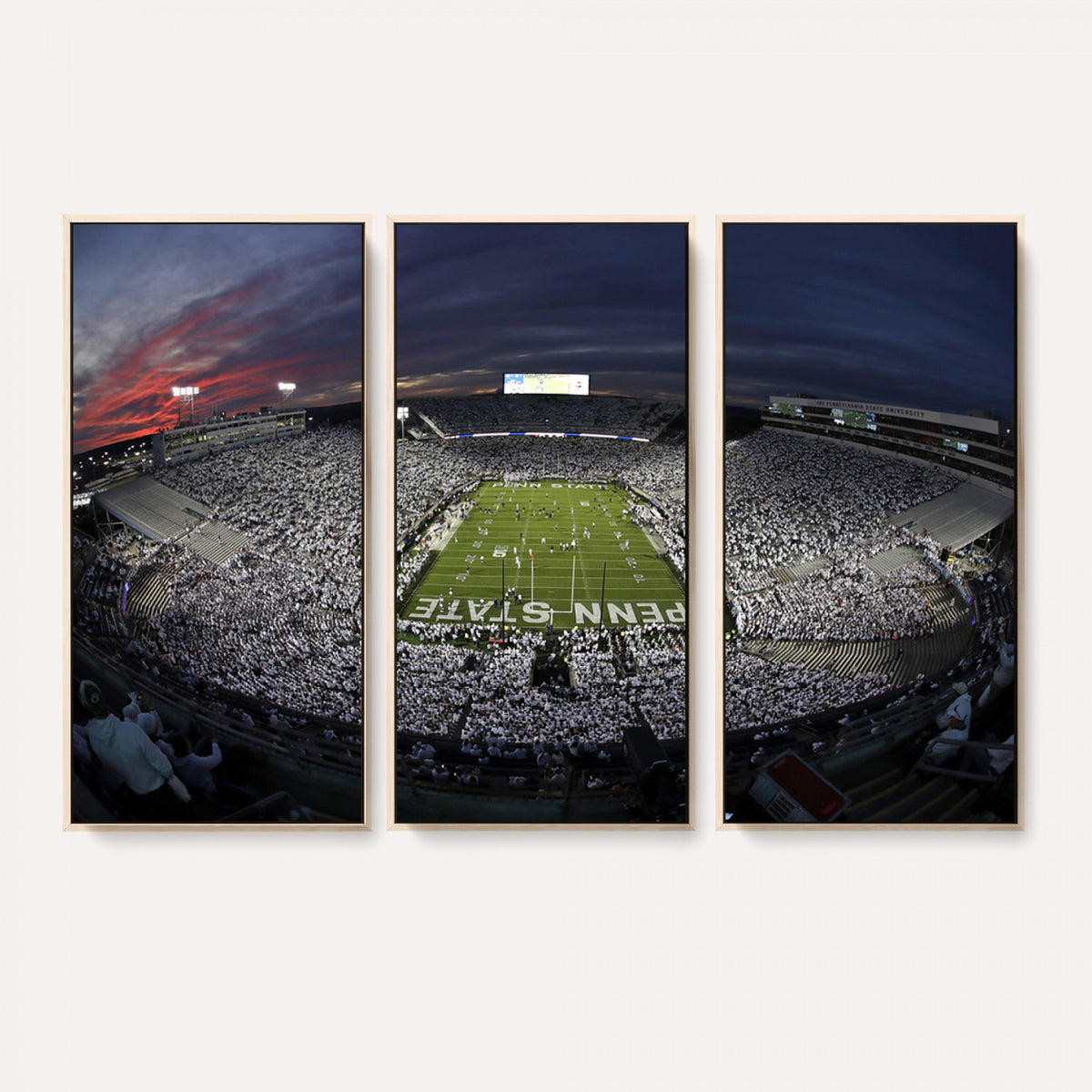 59877-MGV-CV-36X24 - Penn State University Nittany Lions Football Team Print