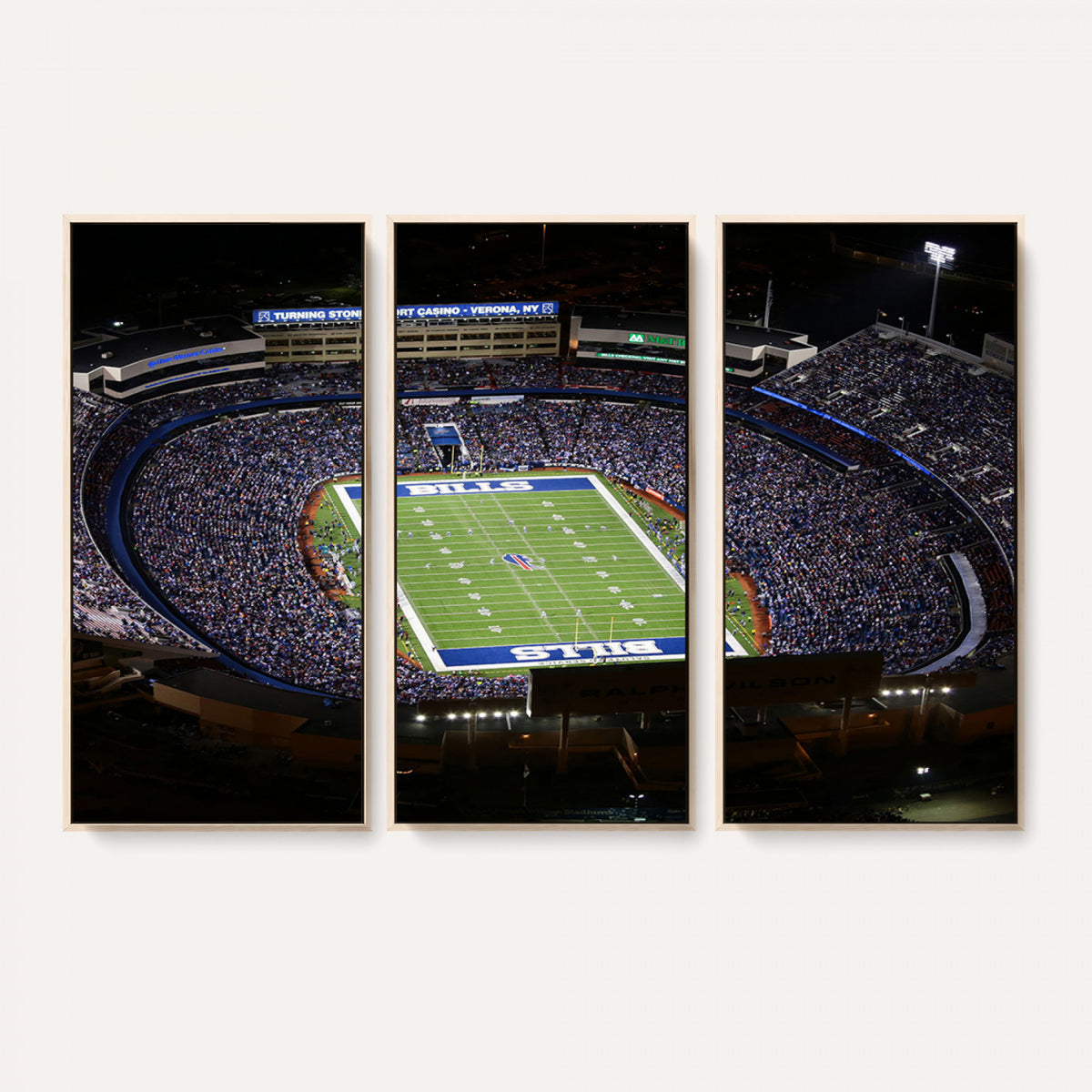19030-MGV-CV-36X24 - Buffalo Bills NFL Football Team Print, Highmark Stadium