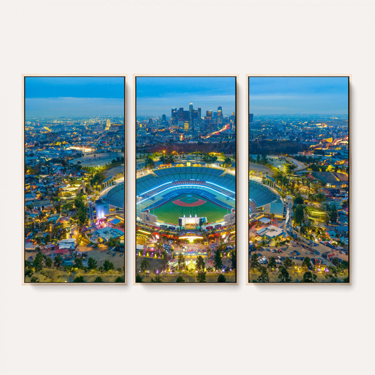 78144-MGV-CV-36X24 - Los Angeles Dodgers Wall Art Canvas, Dodger Stadium Wall Art