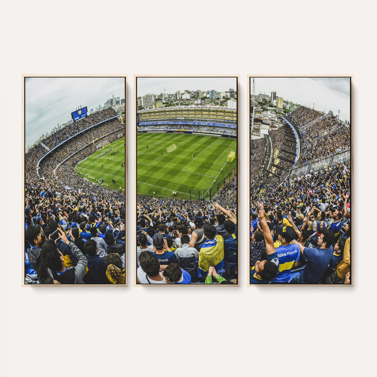 63839-MGV-CV-36X24 - Boca Juniors Soccer Team Print Wall Art, Buenos Aires Bombonera Stadium