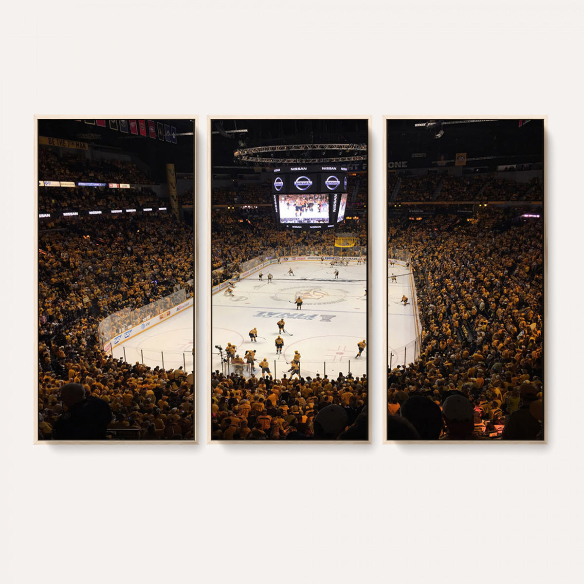 99407-MGV-CV-36X24 - Bridgestone Arena - Nashville Predators Hockey Team Print - Nashville Wall Art Canvas Print