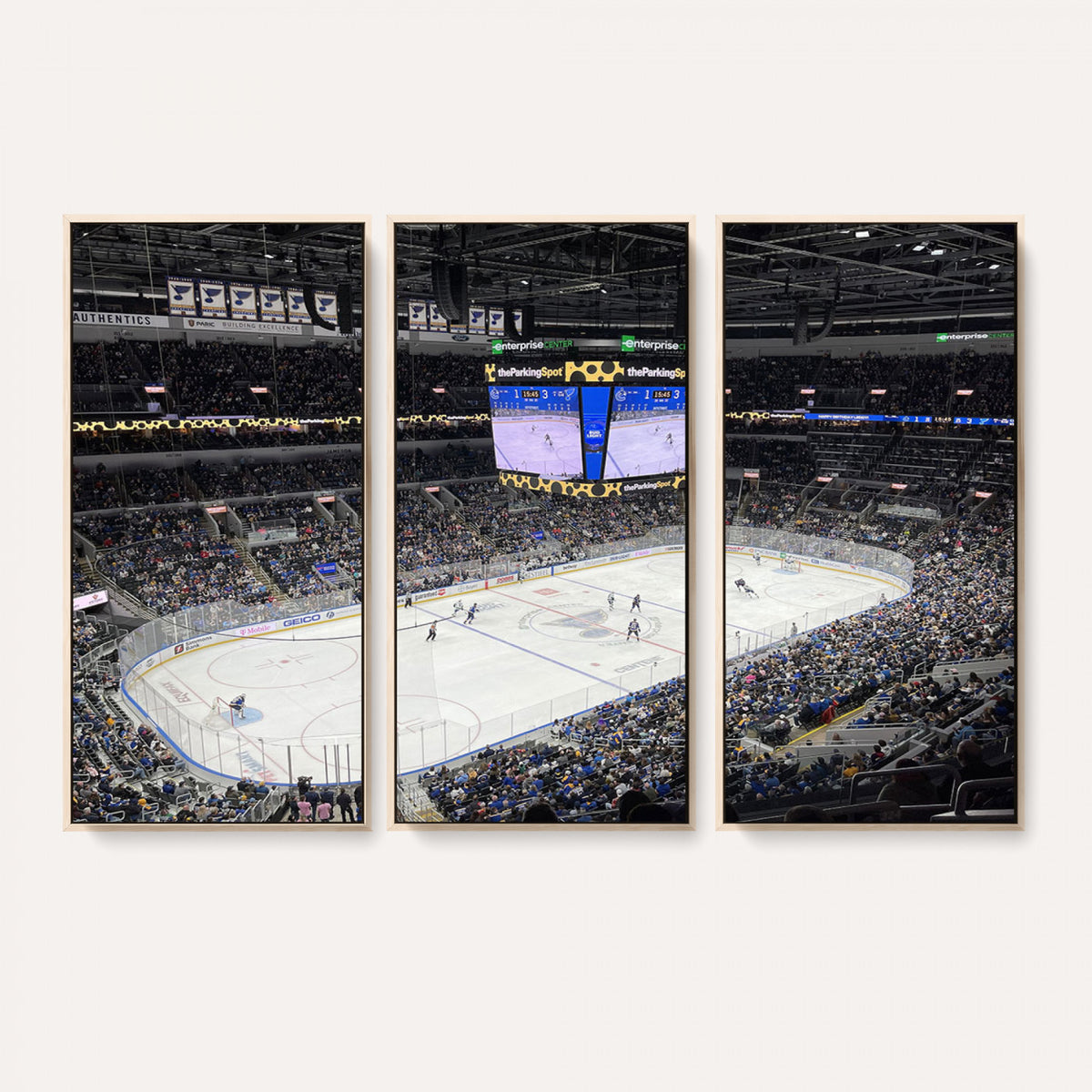 75222-MGV-CV-36X24 - Enterprise Center Missouri St. Louis Blues Hockey Stadium