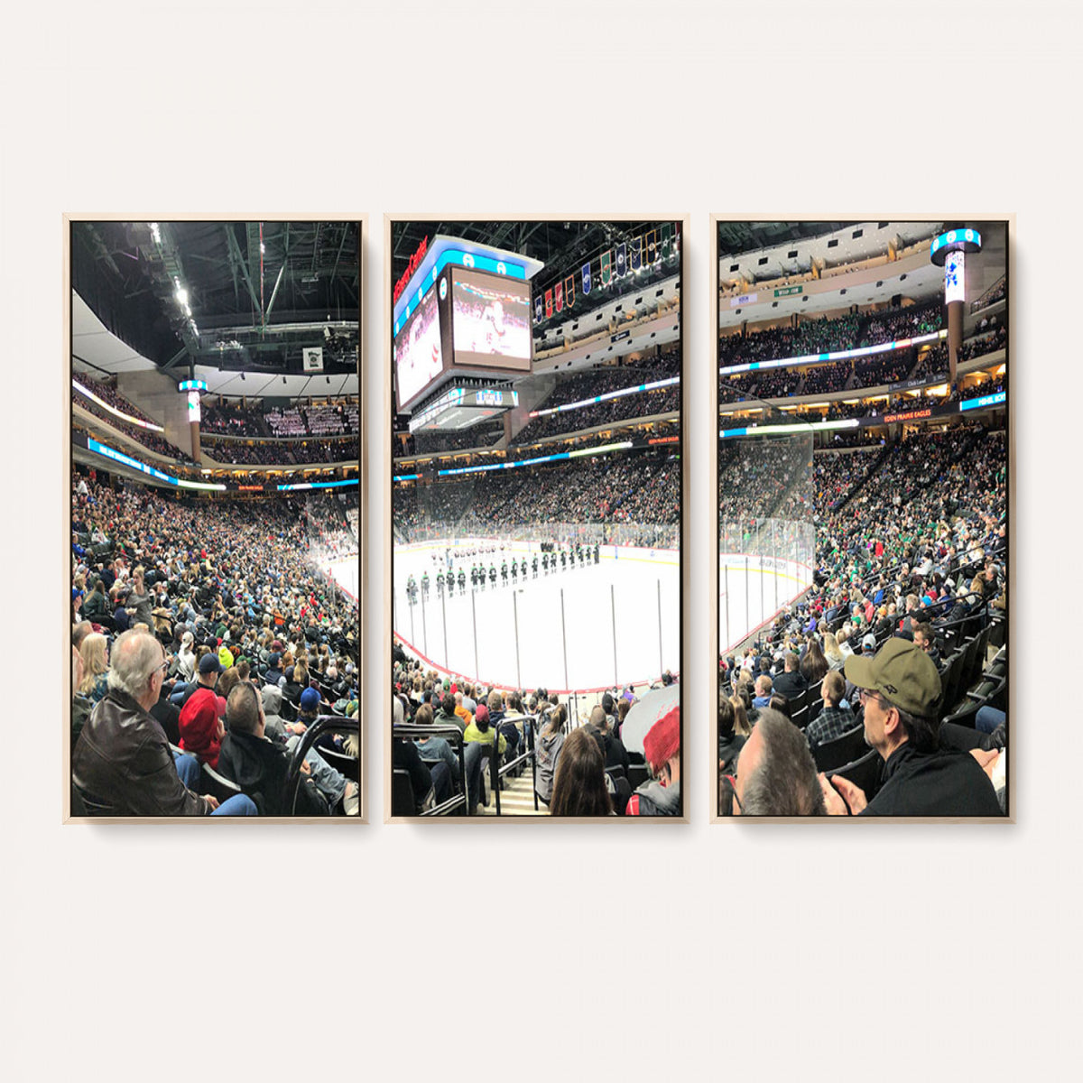 44414-MGV-CV-36X24 - Xcel Energy Center St Paul Minnesota Wild Ice Hockey Stadium