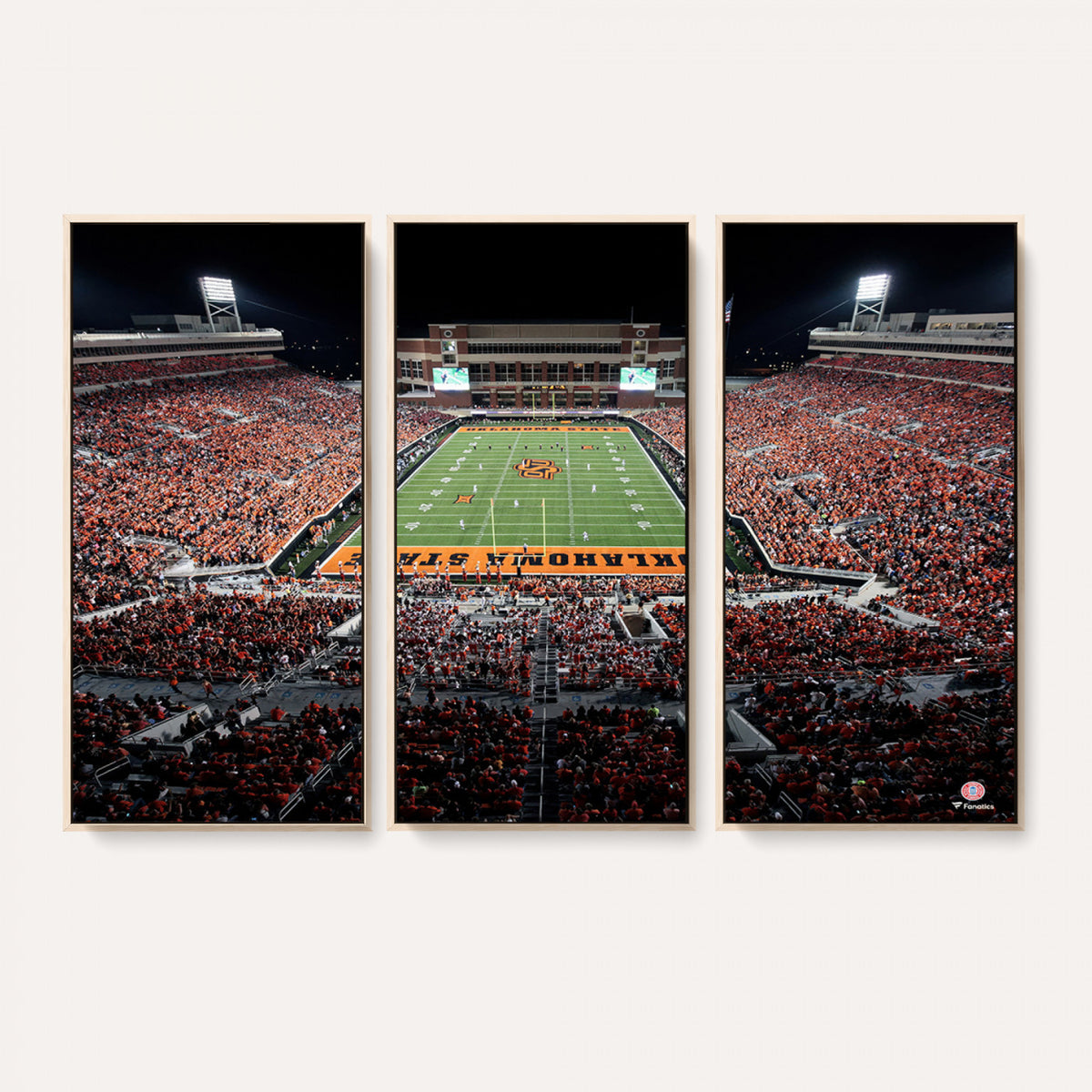 81675-MGV-CV-36X24 - Oklahoma State Cowboys Canvas Print, Football Team Print