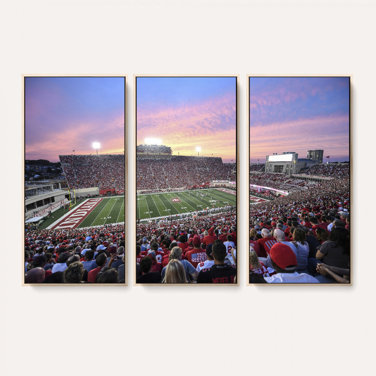 13046-MGV-CV-36X24 - Indiana University Hoosiers Football Team Print