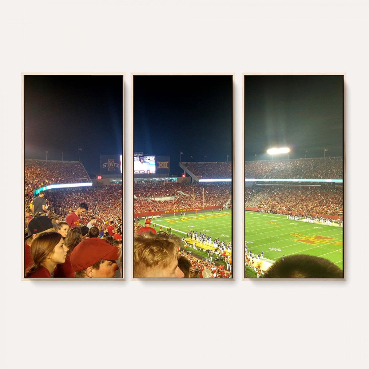 94319-MGV-CV-36X24 - Iowa State University Cyclones Art Print, Jack Trice Stadium Ames