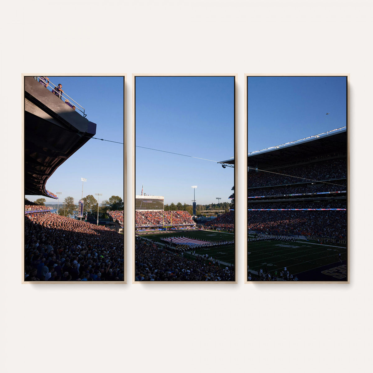 55028-MGV-CV-36X24 - The University of Washington Huskies Football Team Print