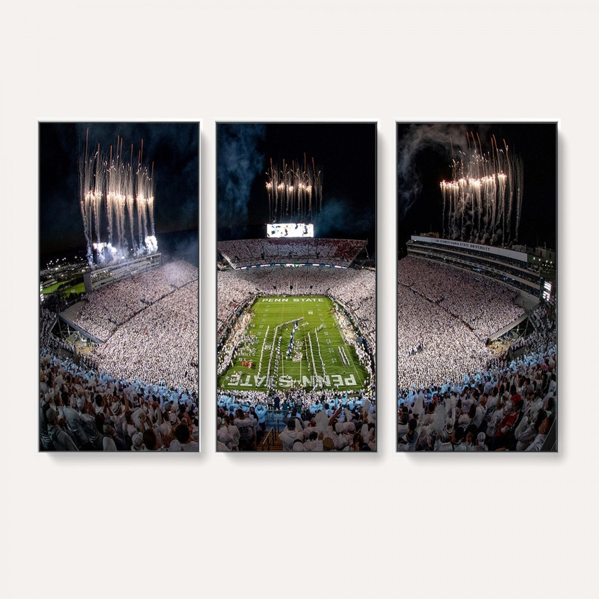 11391-MGV-CV-36X24 - Penn State Football Wall Art Canvas Print
