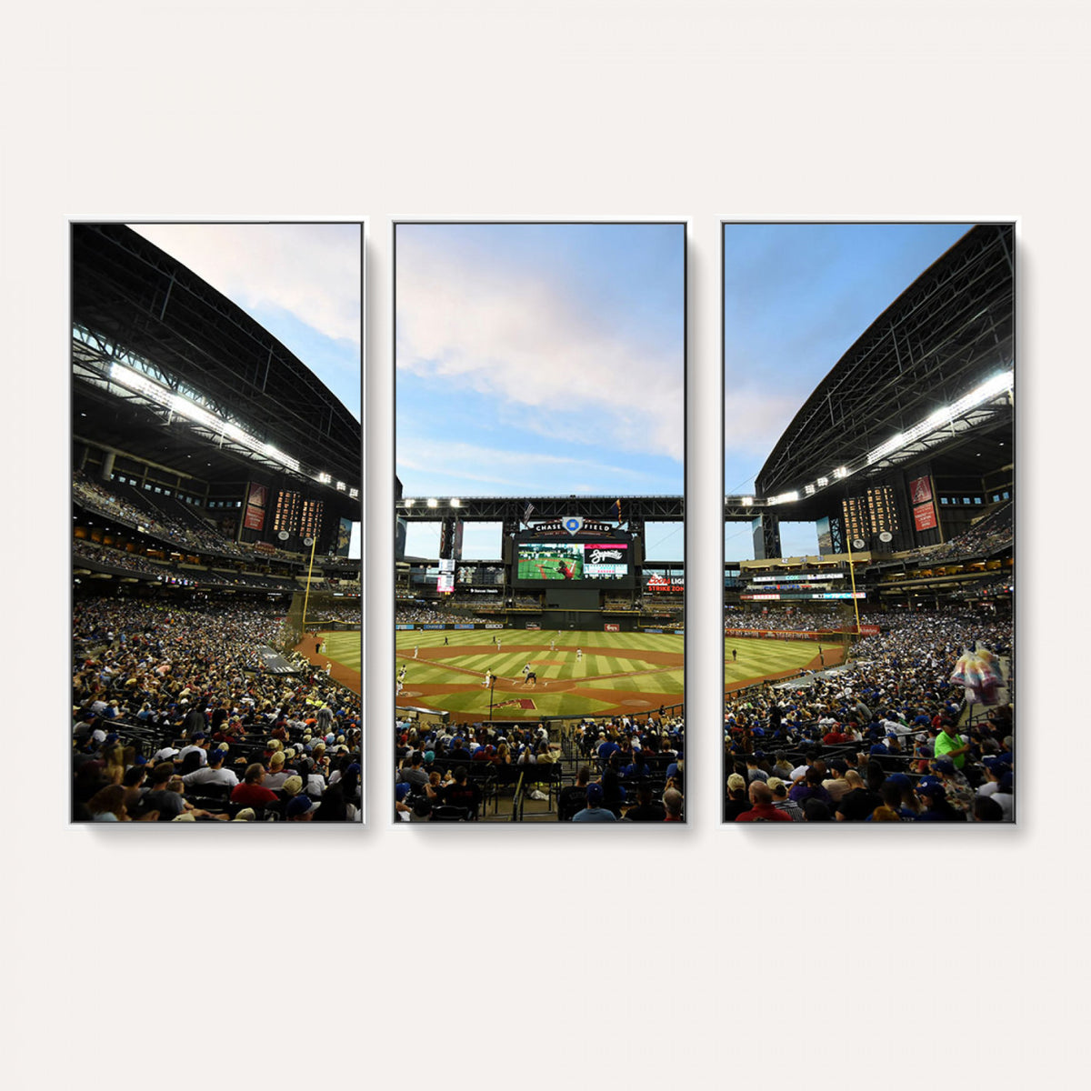 92672-MGV-CV-36X24 - Arizona Diamondbacks Team Print - Phoenix Chase Field