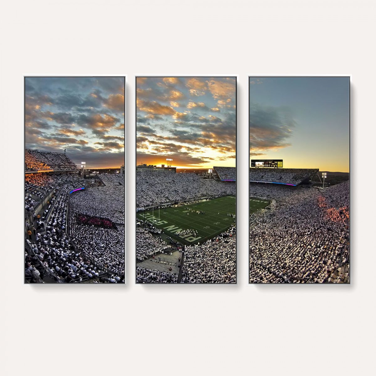 38807-MGV-CV-36X24 - Beaver Stadium Wall Art, Penn State Stadium Wall Art | Penn State Nittany Lions Football