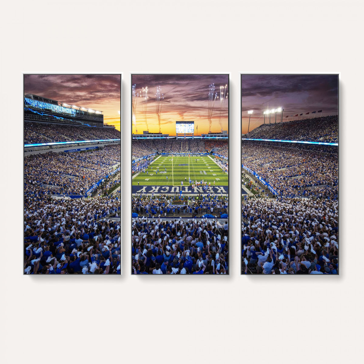78524-MGV-CV-36X24 - Kroger Field Wall Art Print, Kentucky Stadium Wall Art