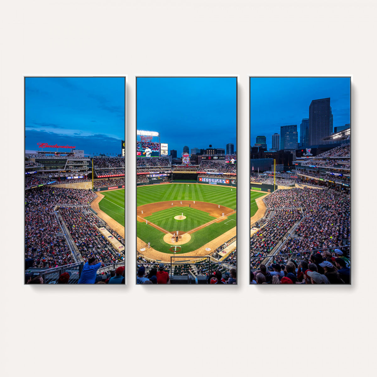 77273035-MGV-CV-36X24 - Target Field Stadium Wall Art Canvas Print, Minnesota Twins