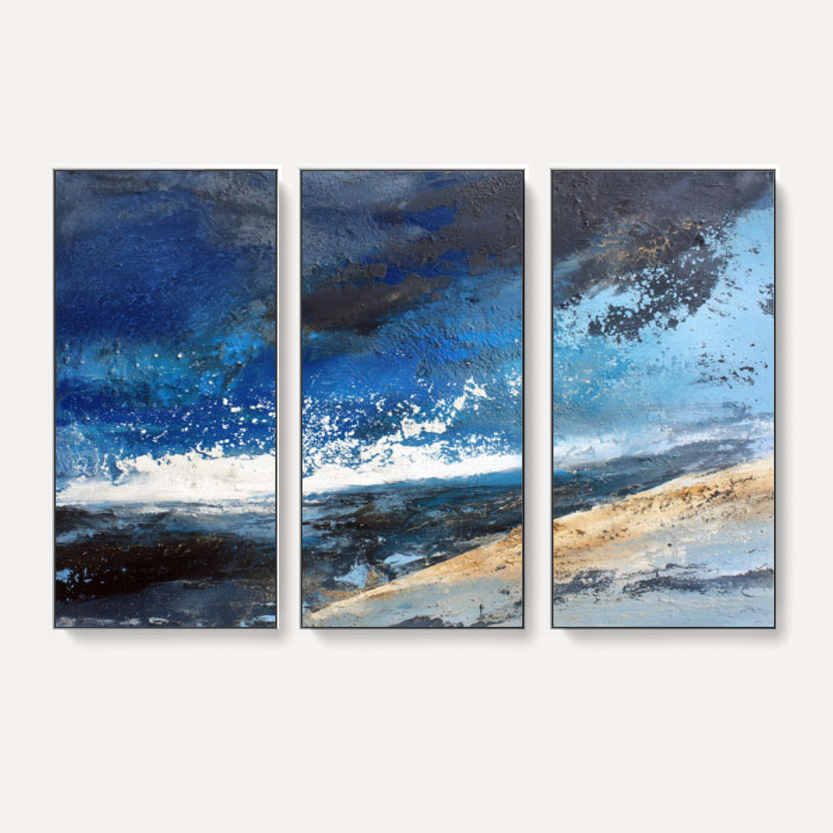 72157369-MGV-CV-36X24 - Extra Large Abstract Wall Art Canvas Print