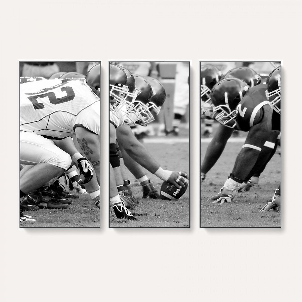 97432-MGV-CV-36X24 - American Football Player Wall Art Canvas Print