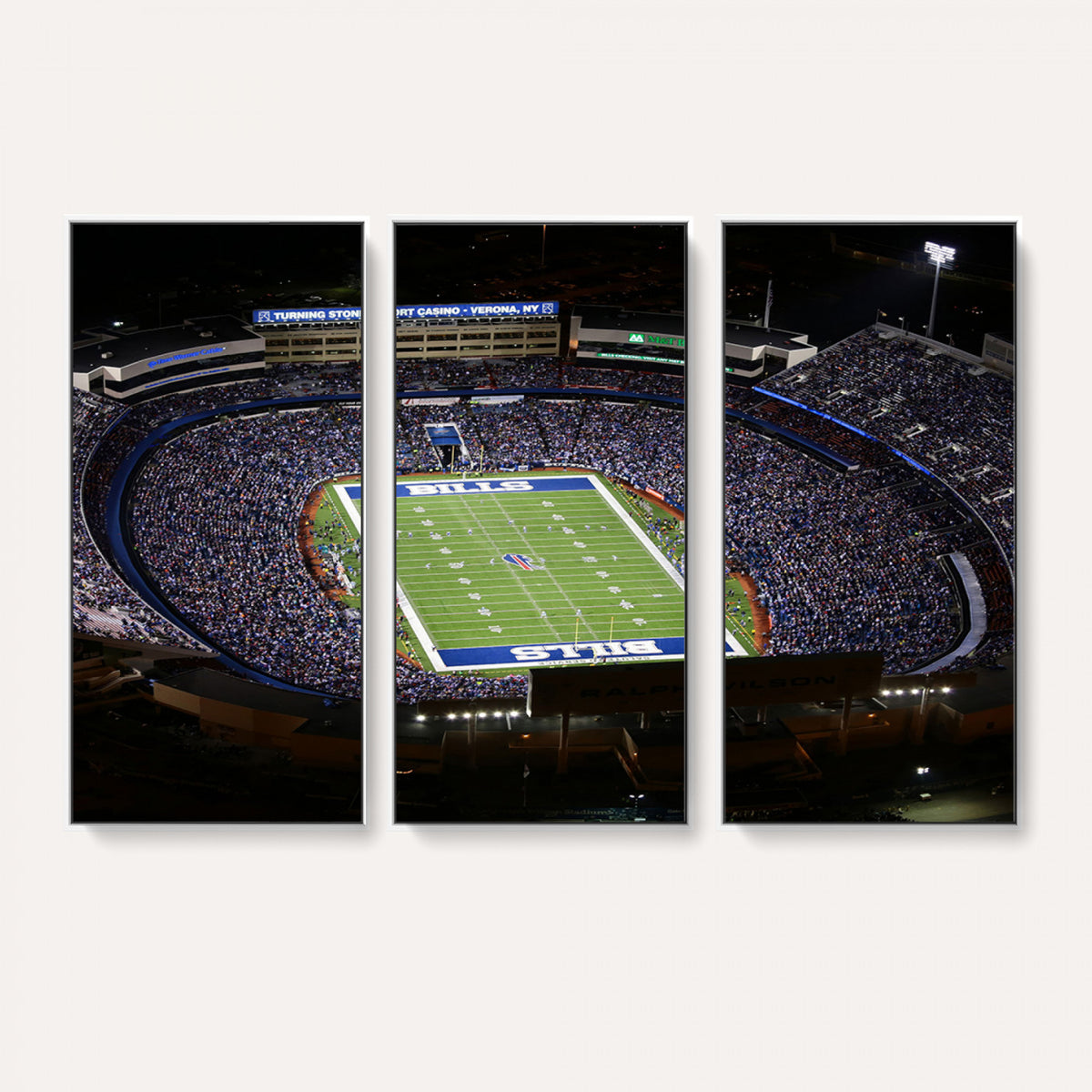 19030-MGV-CV-36X24 - Buffalo Bills NFL Football Team Print, Highmark Stadium