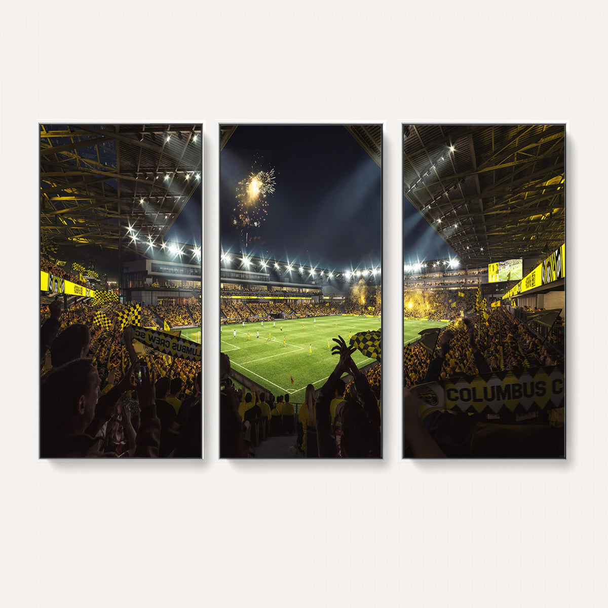 51122-MGV-CV-36X24 - Columbus Crew Soccer Team Print - Columbus Crew Stadium Wall Art Canvas Print