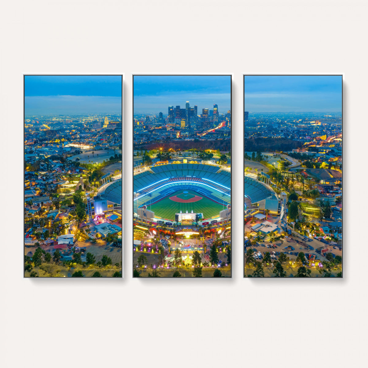 78144-MGV-CV-36X24 - Los Angeles Dodgers Wall Art Canvas, Dodger Stadium Wall Art